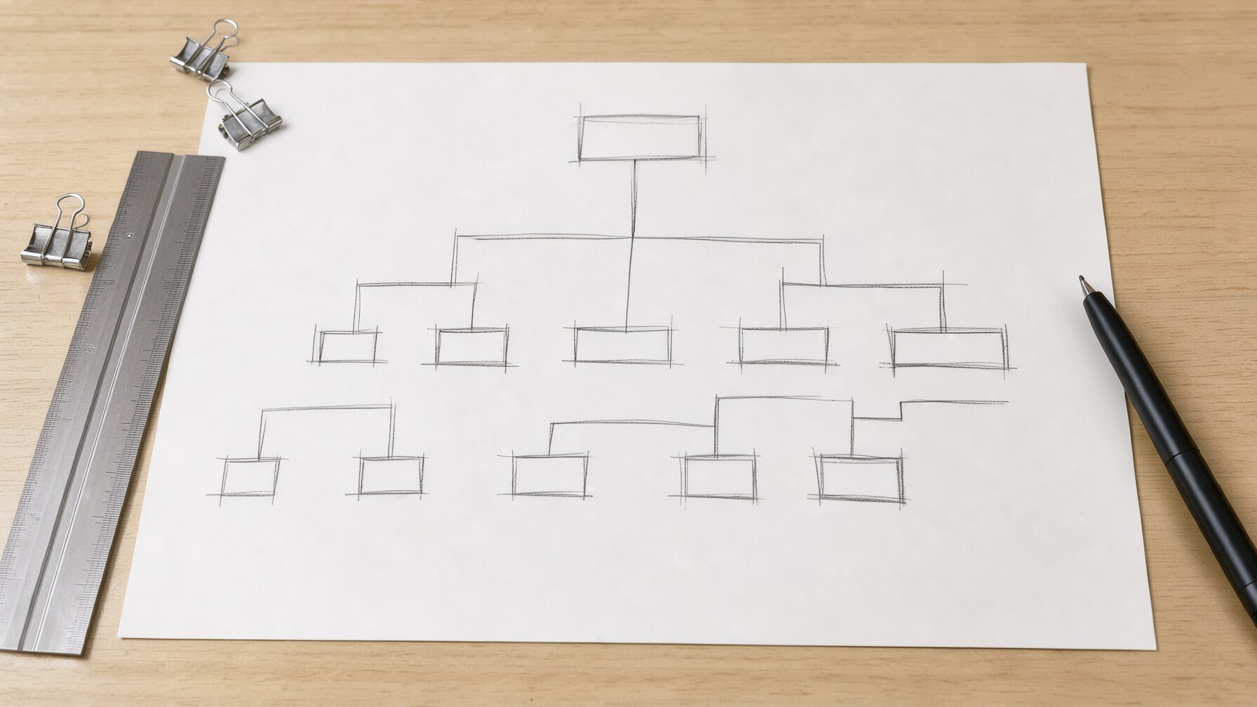 Ustawa kominowa 2026 — kto podlega obowiązkowi kontroli 1 Szkic diagramu witryny z zaznaczonymi ścieżkami nawigacji